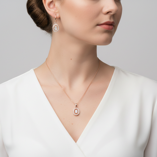 Aurora Halo Rose Set